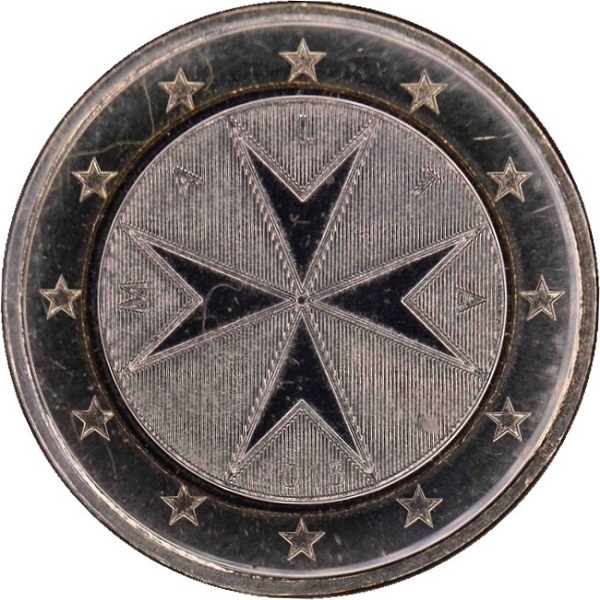 Мальта 1 Евро (2015) KM#
