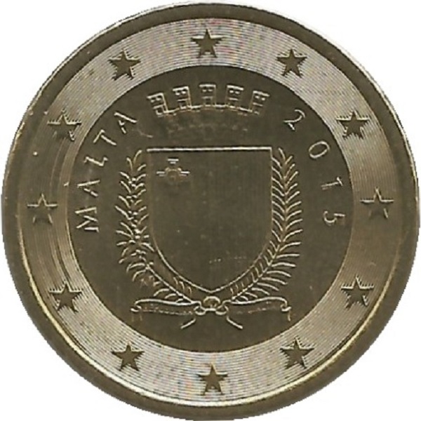 Мальта 50 Евро цент (2015) KM#