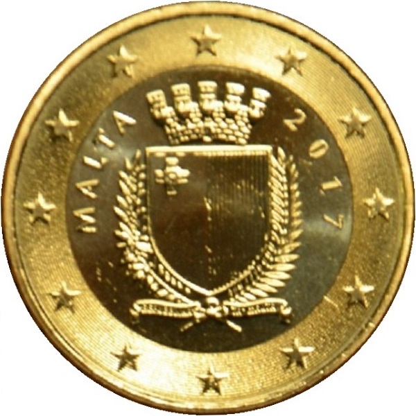 Мальта 10 Евро цент (2017) KM#