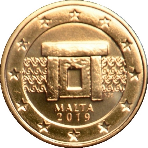 Мальта 2 Евро цент (2019) KM#