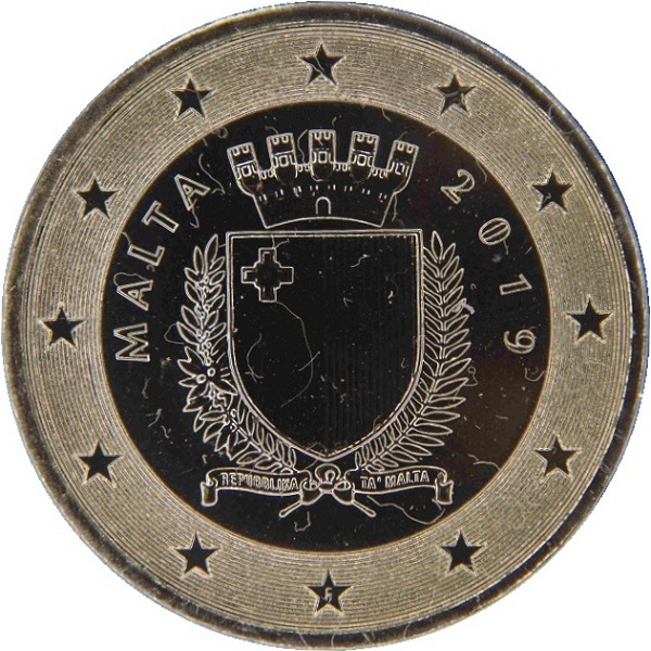 Мальта 50 Евро цент (2019) KM#