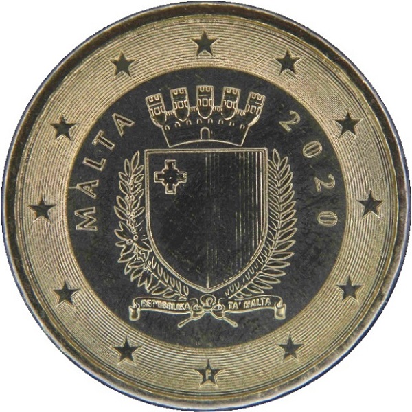Мальта 10 Евро цент (2020) KM#
