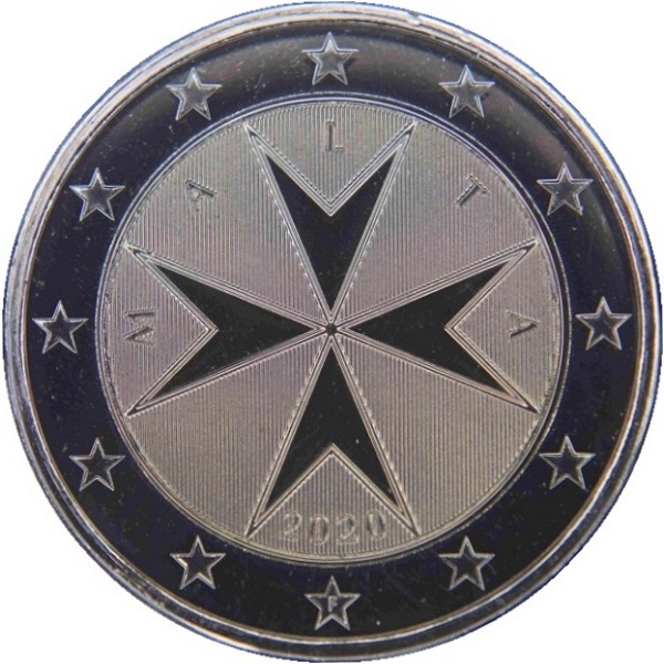 Мальта 2 Евро (2020) KM#