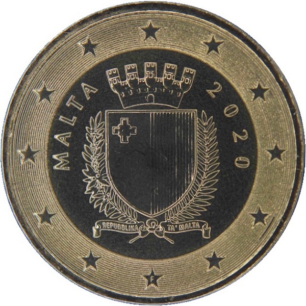 Мальта 50 Евро цент (2020) KM#