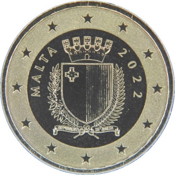 Мальта 10 Евро цент (2022) KM#