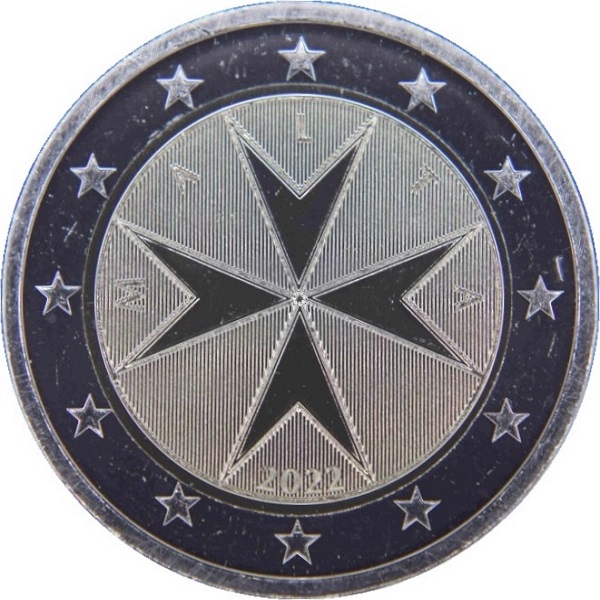 Мальта 2 Евро (2022) KM#
