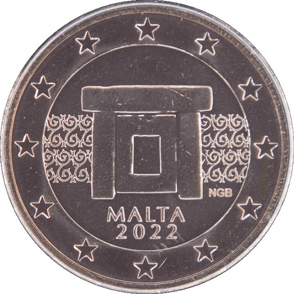 Мальта 2 Евро цент (2022) KM#