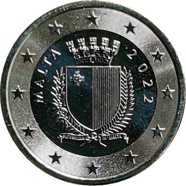 Мальта 50 Евро цент (2022) KM#