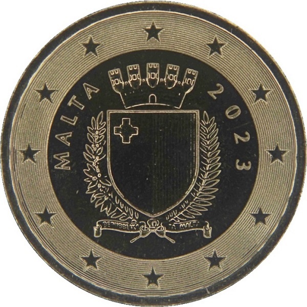 Мальта 10 Евро цент (2023) KM#