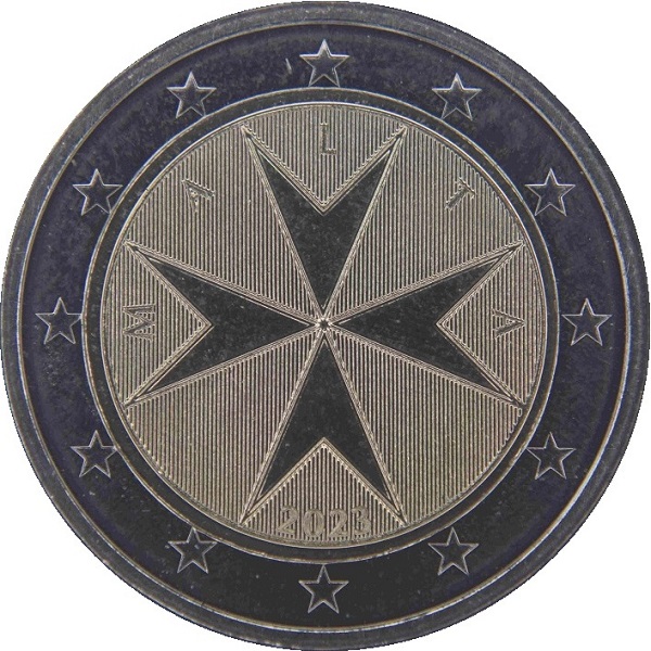 Мальта 2 Евро (2023) KM#