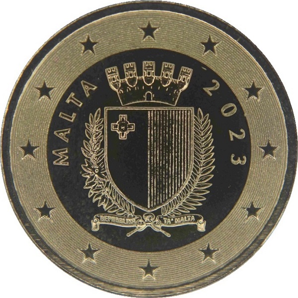 Мальта 50 Евро цент (2023) KM#