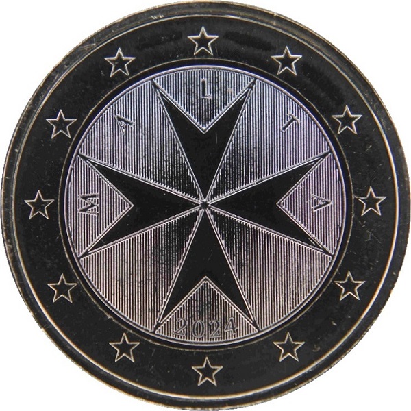 Мальта 1 Евро (2024) KM#