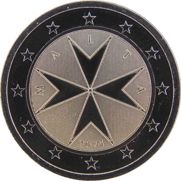 Мальта 2 Евро (2024) KM#