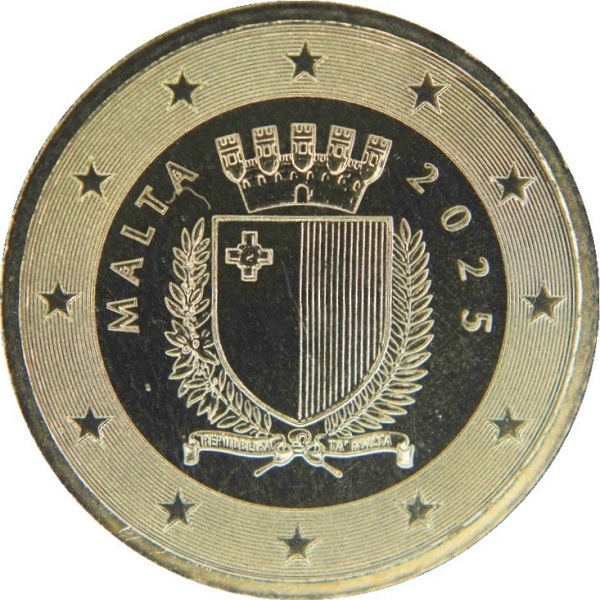 Мальта 10 Евро цент (2025) KM#
