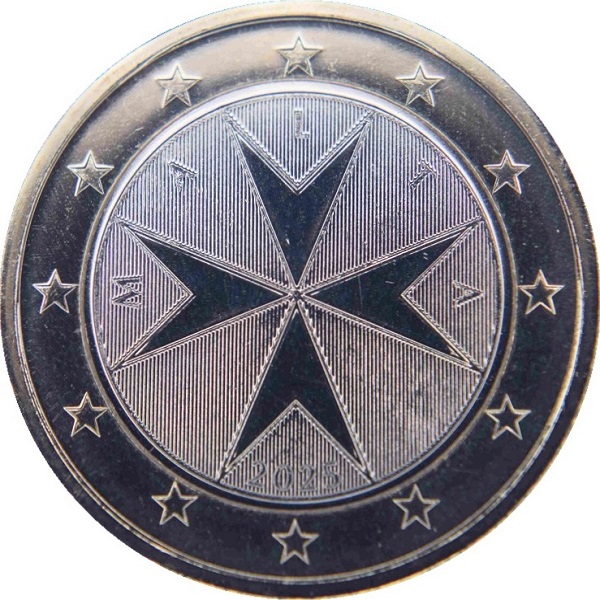 Мальта 1 Евро (2025) KM#