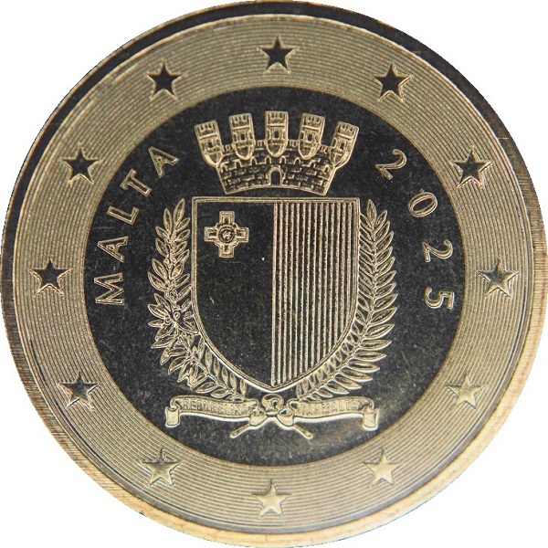 Мальта 50 Евро цент (2025) KM#
