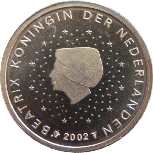 Нидерланды 2 Евро цент (2002) KM#