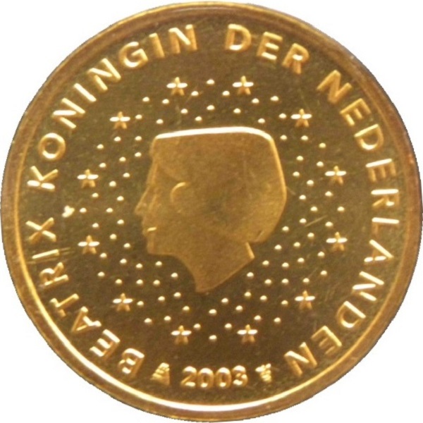 Нидерланды 50 Евро цент (2003) KM#
