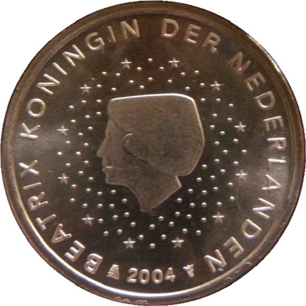 Нидерланды 5 Евро цент (2004) KM#