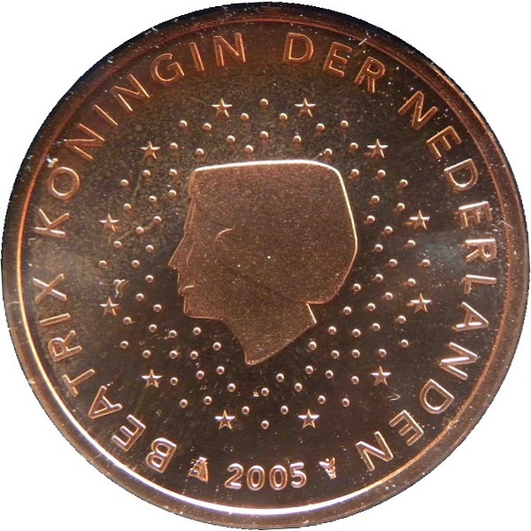 Netherlands 5 Euro cent (2005) KM#