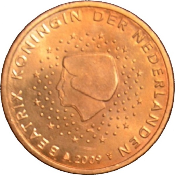 Нидерланды 1 Евро цент (2009) KM#
