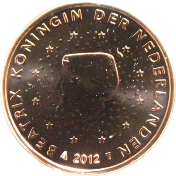 Нидерланды 1 Евро цент (2012) KM#