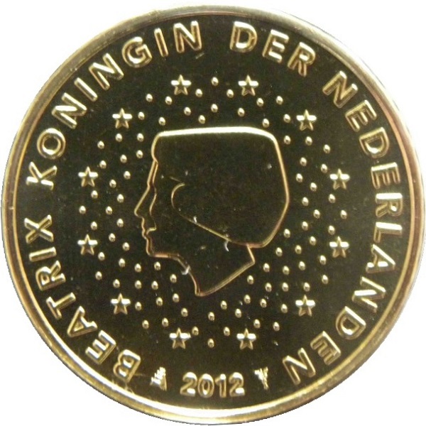 Нидерланды 50 Евро цент (2012) KM#