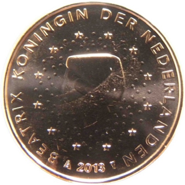 Нидерланды 1 Евро цент (2013) KM#