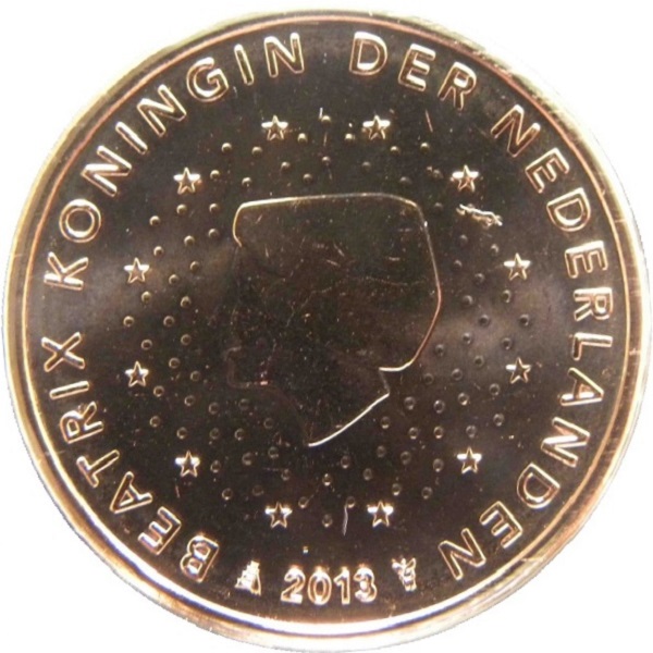 Нидерланды 2 Евро цент (2013) KM#