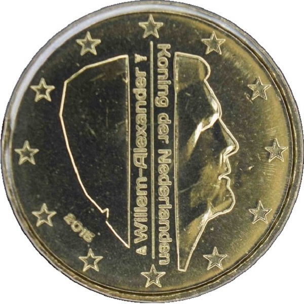 Netherlands 10 Euro cent (2015) KM#