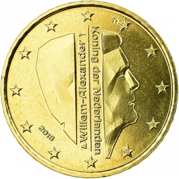 Netherlands 50 Euro cent (2016) KM#