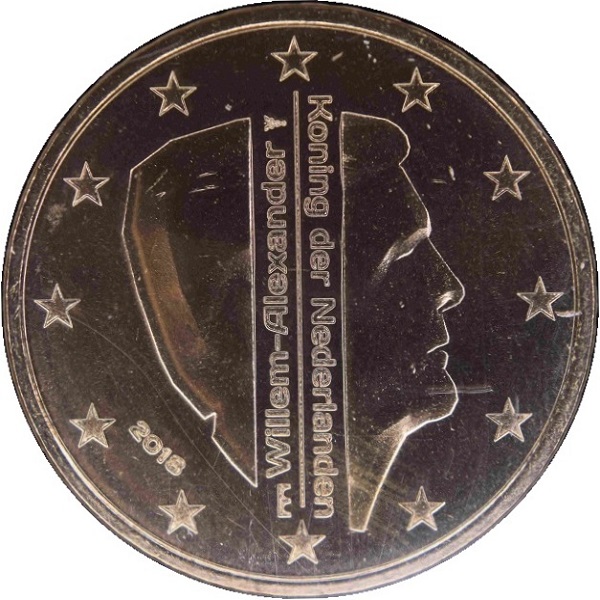 Нидерланды 50 Евро цент (2018) KM#