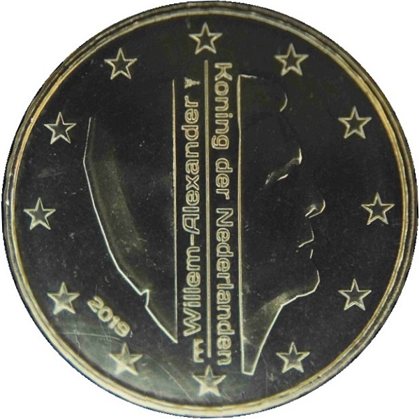 Нидерланды 10 Евро цент (2019) KM#