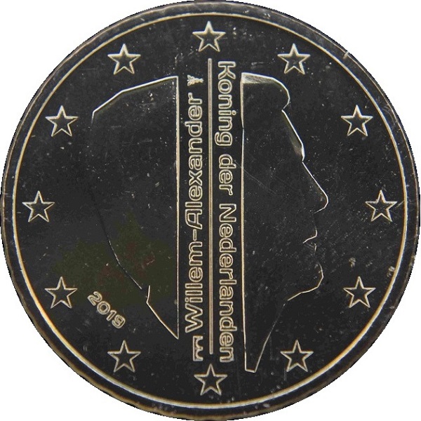Нидерланды 50 Евро цент (2019) KM#