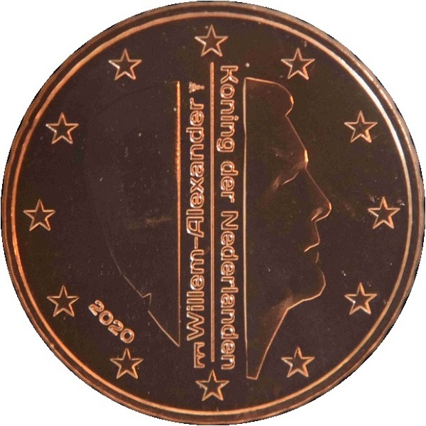 Нидерланды 10 Евро цент (2020) KM#