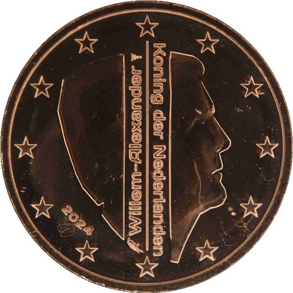 Нидерланды 5 Евроцент (2024) KM#