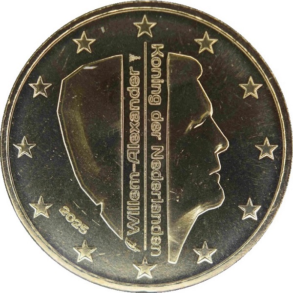 Нидерланды 50 Евроцент (2025) KM#