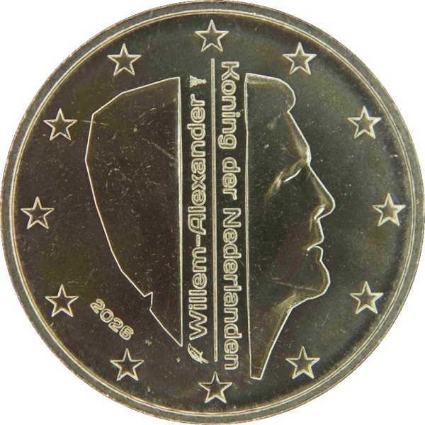 Netherlands 50 Eurocent (2026) KM#
