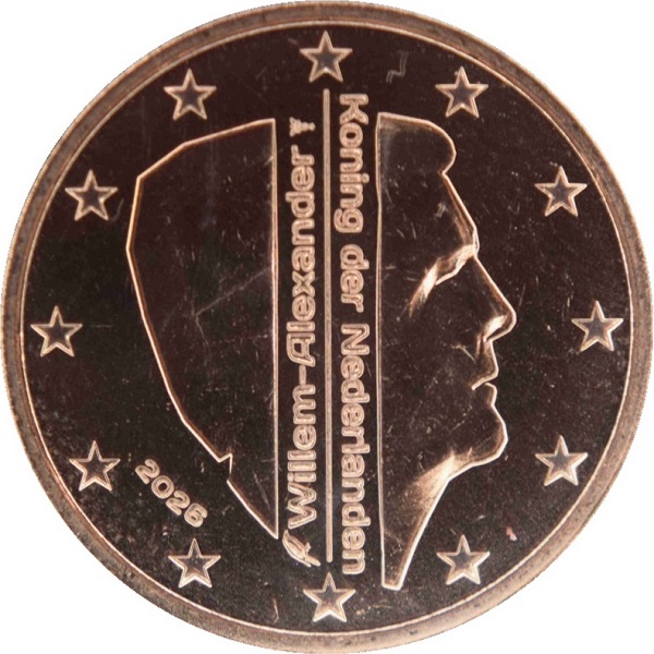 Netherlands 5 Eurocent (2026) KM#