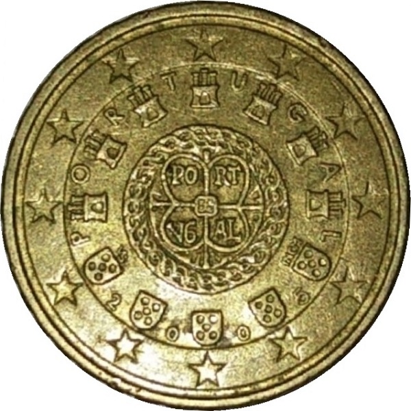 Portugal 10 Euro cent (2005) KM#
