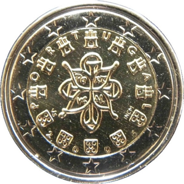 Portugal 2 Euro (2005) KM#