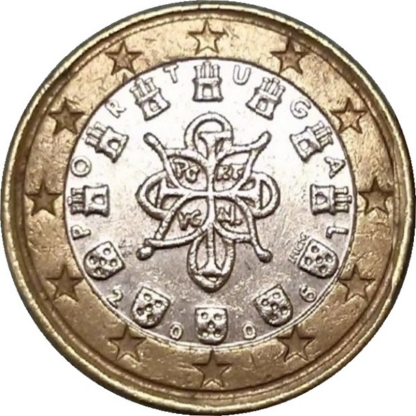 Portugal 1 Euro (2006) KM#