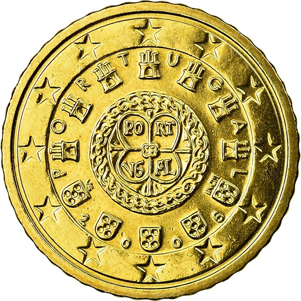 Portugal 50 Euro cent (2006) KM#