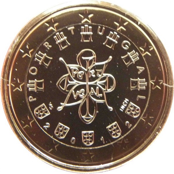 Portugal 1 Euro (2012) KM#