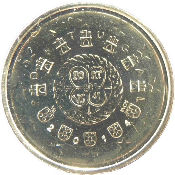 Португалия 50 Евро цент (2014) KM#