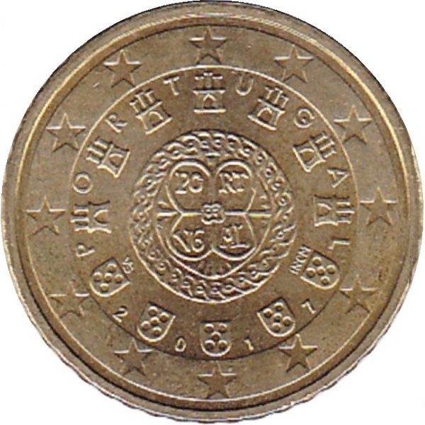 Португалия 50 Евро цент (2017) KM#