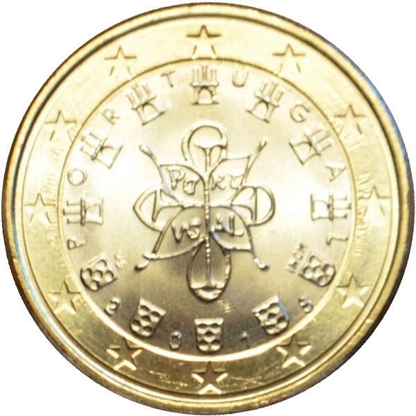 Portugal 1 Euro (2018) KM#