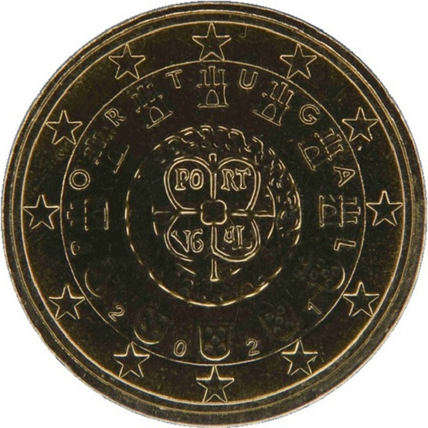 Португалия 10 Евро цент (2021) KM#