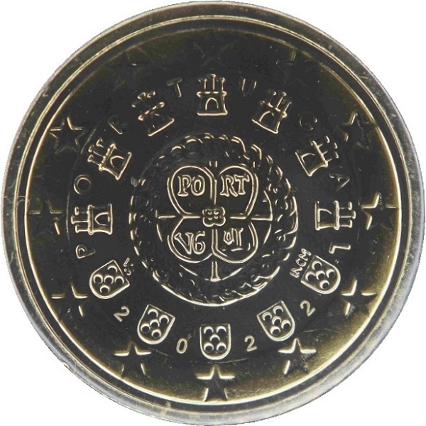 Португалия 50 Евро цент (2022) KM#