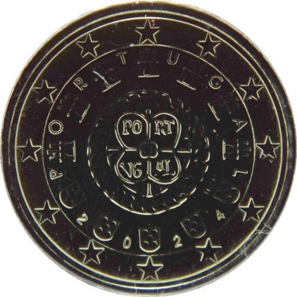 Португалия 10 Евроцент (2024) KM#